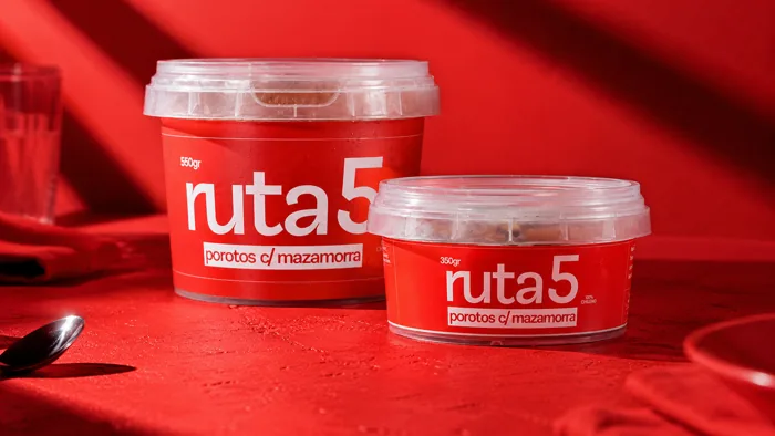 Pote de porotos con mazamorra Ruta 5